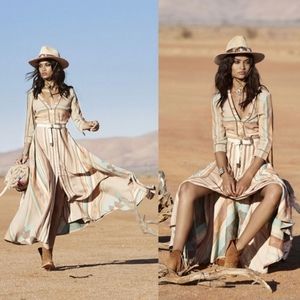 Spell Peyote Gown in EUC XL